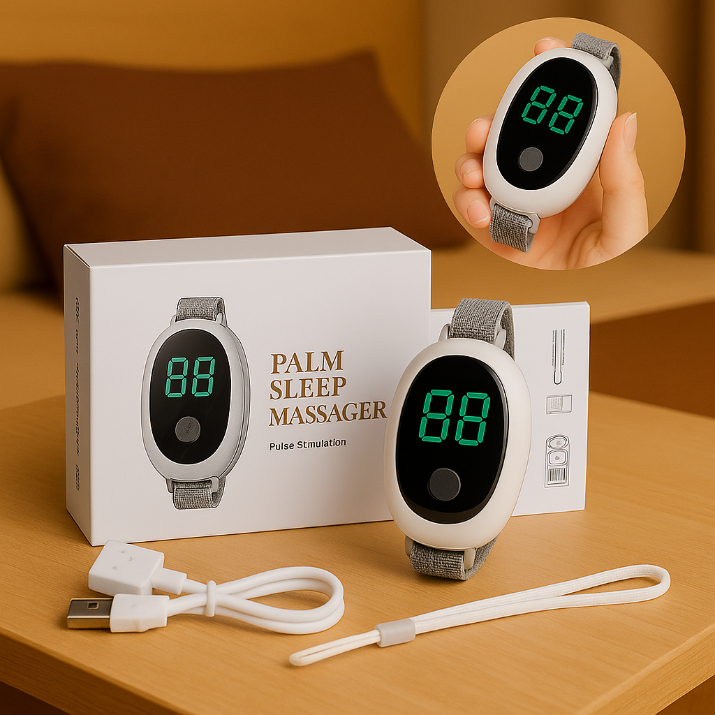 NightCalm™- Palm Sleep Massager